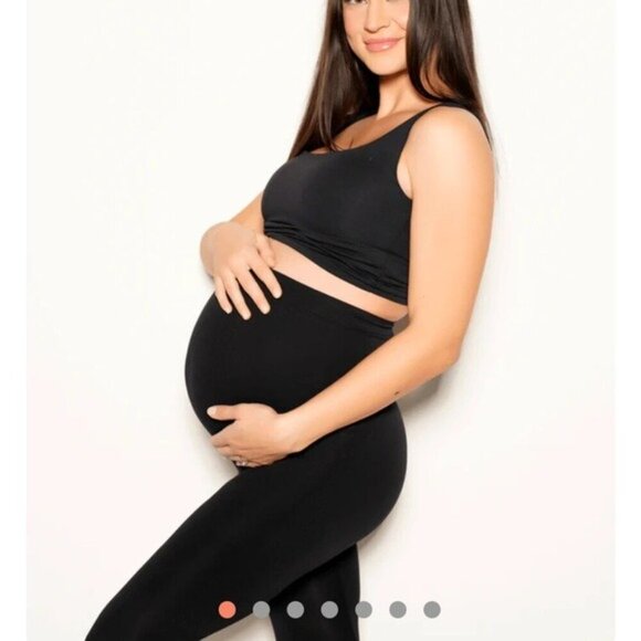Mamafique Maternity Legging Black Size Medium - Picture 1 of 8